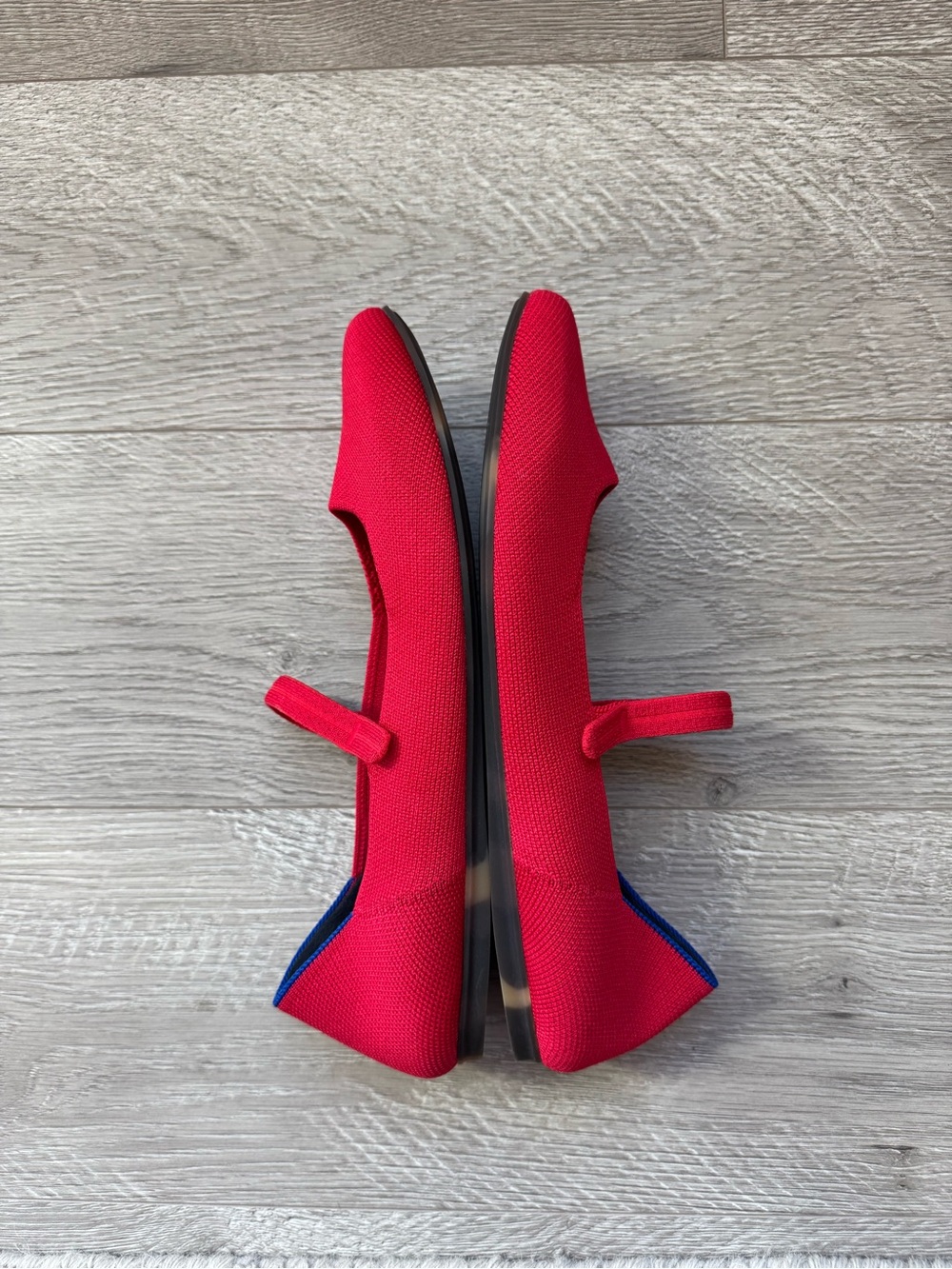 Rothy’s The Square Mary Jane in Lollipop Red Size 10 - Picture 2 of 11